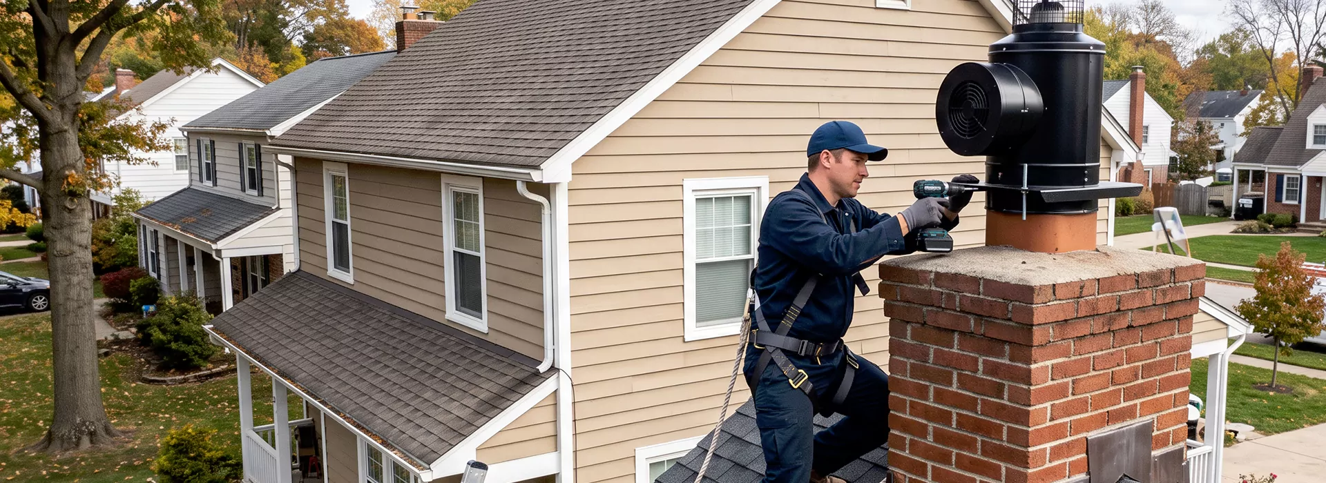Chimney Fan Installation in Culver City, CA