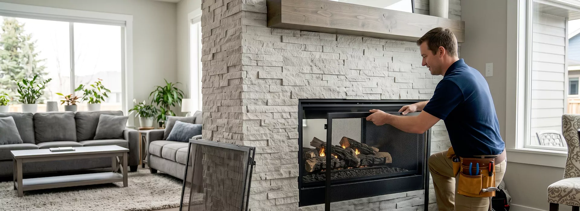 Fireplace Screen Replacement Culver City, CA