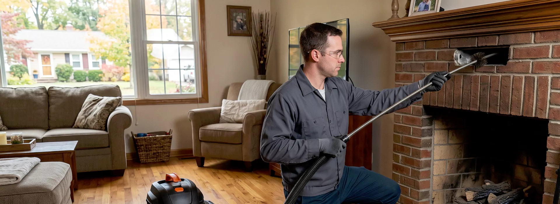 Fireplace Vent Cleaning in Culver City, CA