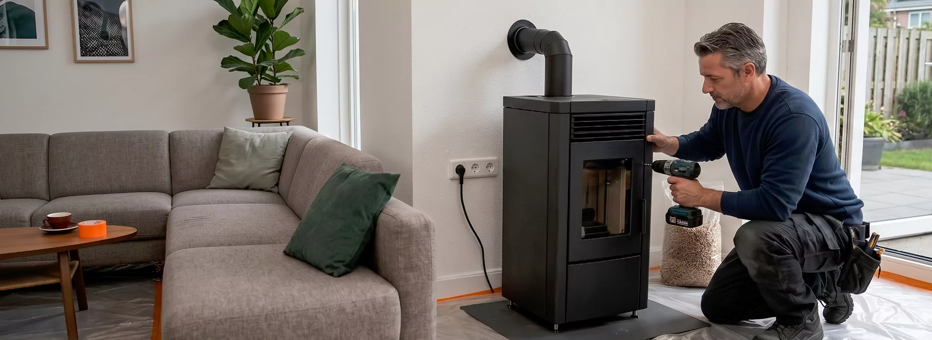 Pellet Stove Chimney Installation in Culver City, CA