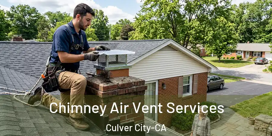 Chimney Air Vent Services Culver City-CA