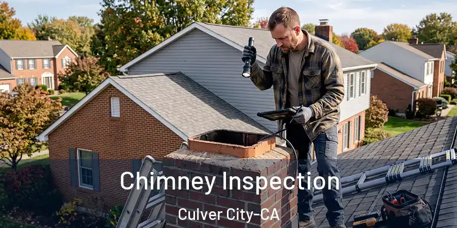 Chimney Inspection Culver City-CA