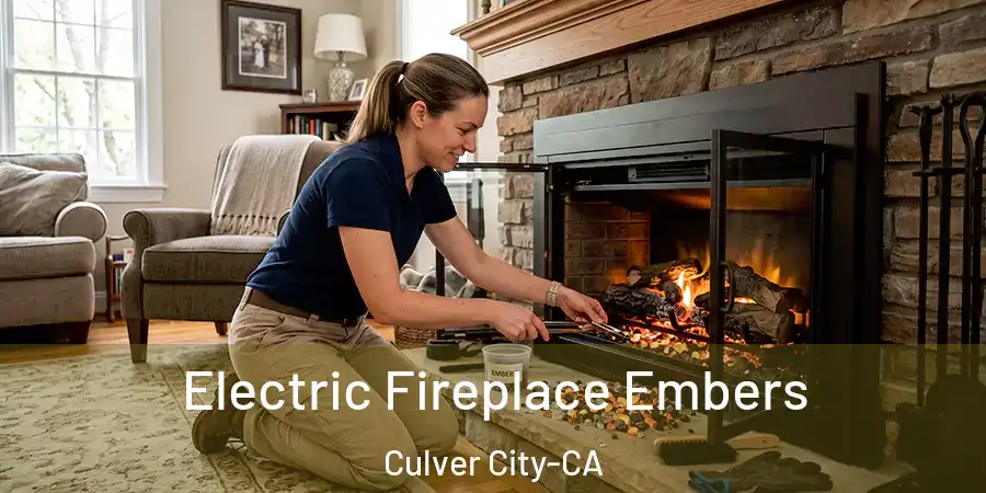  Electric Fireplace Embers Culver City-CA