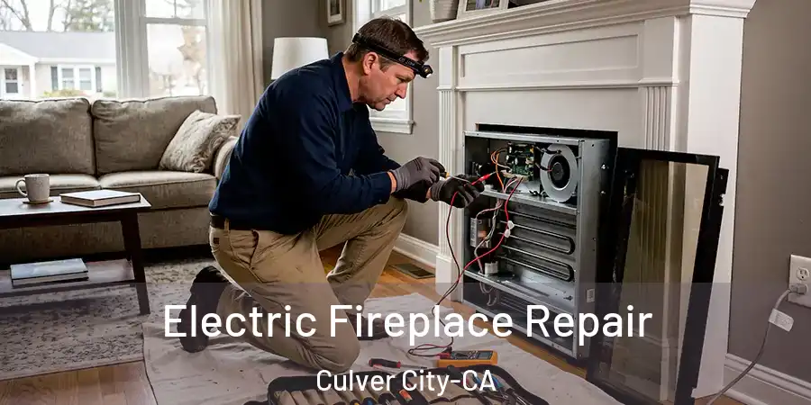  Electric Fireplace Repair Culver City-CA