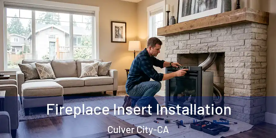  Fireplace Insert Installation Culver City-CA
