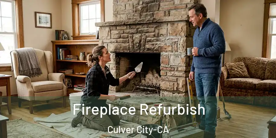 Fireplace Refurbish Culver City-CA