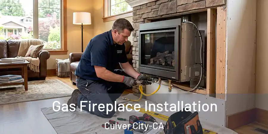  Gas Fireplace Installation Culver City-CA