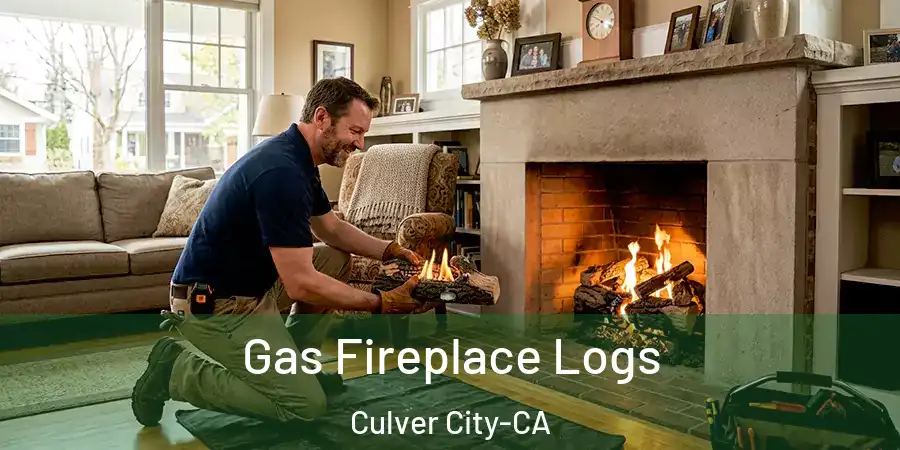 Gas Fireplace Logs Culver City-CA