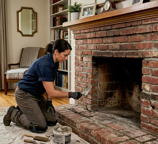Certified Brick Fireplace Repair Company: Your Local Fireplace Masonry Repair Team in Culver City, CA