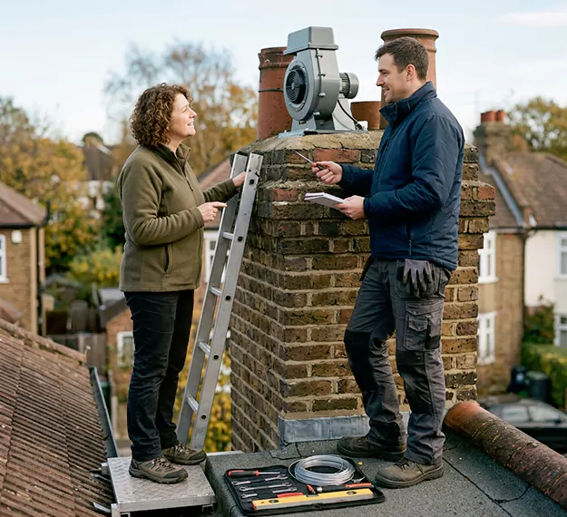 Why Culver City, CA Homeowners Choose Our Chimney Fan Installation Team?