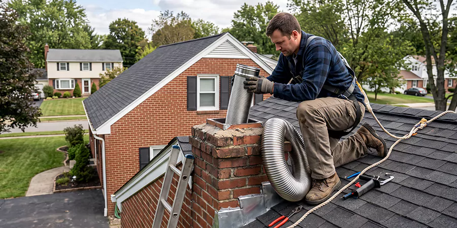Chimney Sleeve Installation Culver City