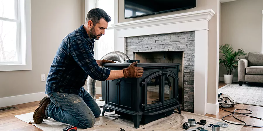 Cast Iron Fireplace Insert Installation Culver City