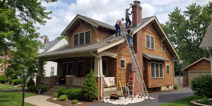 Residential Chimney Masonry Repair and Tuckpointing Culver City
