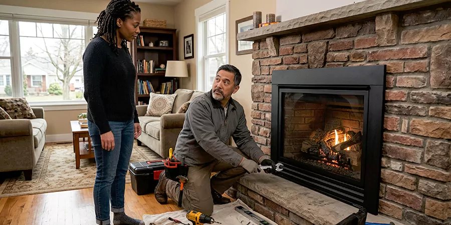 Fireplace and Log Fire Installation Culver City