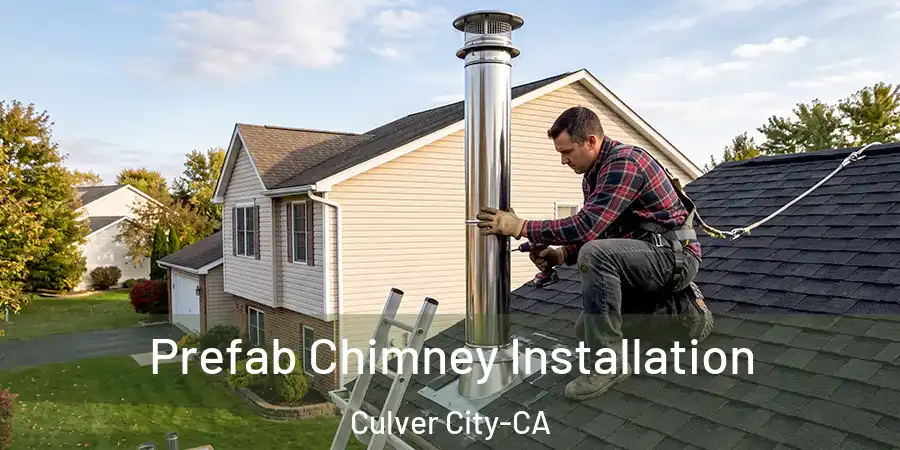 Prefab Chimney Installation Culver City-CA