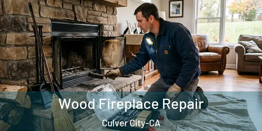  Wood Fireplace Repair Culver City-CA